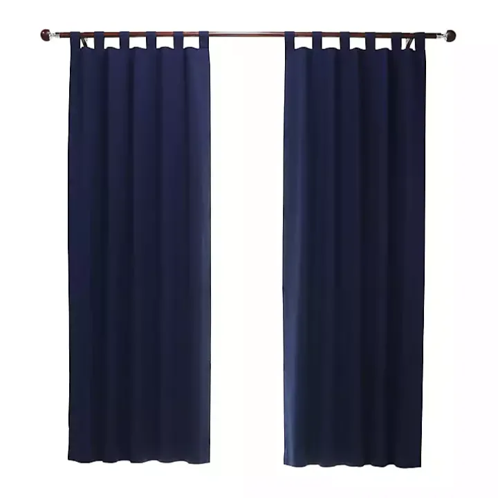 Navy Weathermate Blackout Curtain Panel, 84 in.