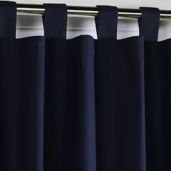 Navy Weathermate Blackout Curtain Panel, 84 in.