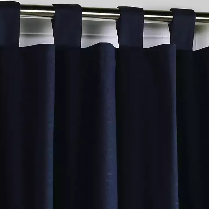 Navy Weathermate Blackout Curtain Panel, 84 in.