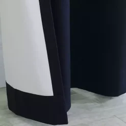 Navy Weathermate Blackout Curtain Panel, 84 in.