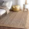 Neely Jute Hand Woven Area Rug, 8x10