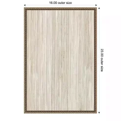Neutral Framed Canvas Art Print