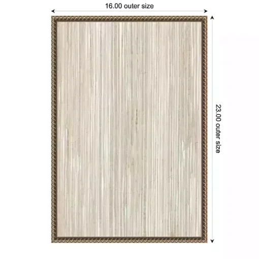 Neutral Framed Canvas Art Print