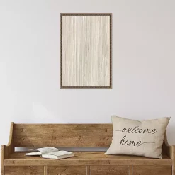 Neutral Framed Canvas Art Print