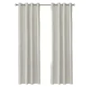 Neutral Light Filtering Curtain Panel, 63 in.