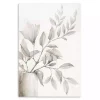 Neutral Potted Plant Canvas Art Print