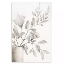 Neutral Potted Plant Canvas Art Print