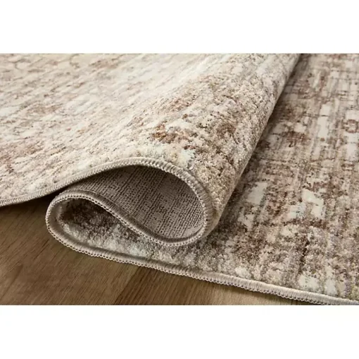Neutral Sorrento Medallion Area Rug, 6x9