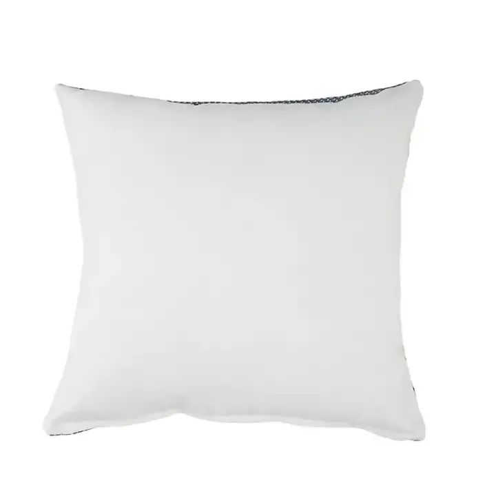 Neutral Striped Outdoor Pillow
