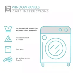 Neutral Vintage Stripe Curtain Panel Set, 84 in.