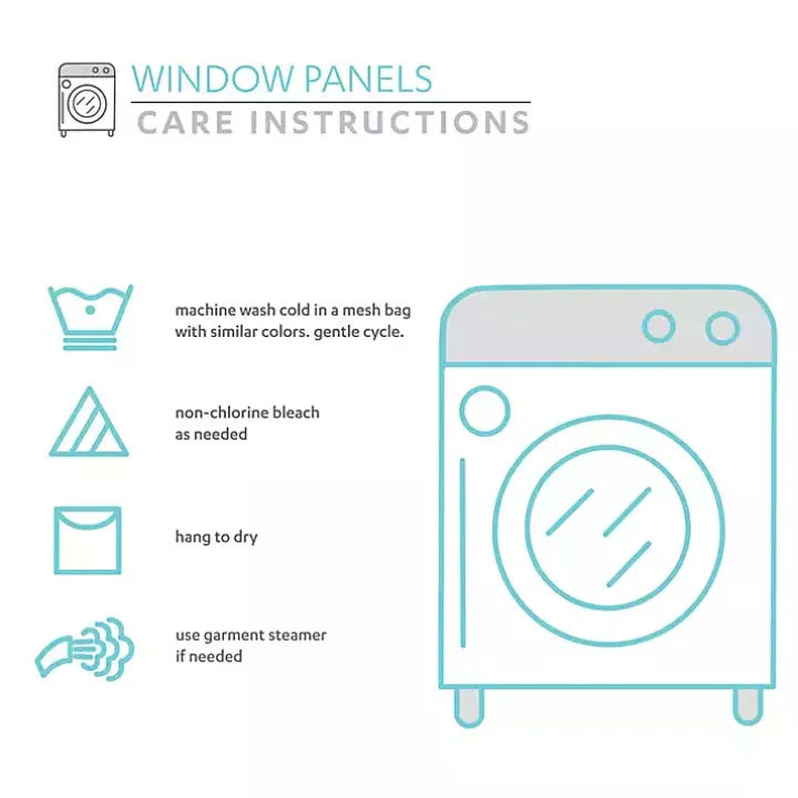 Neutral Vintage Stripe Curtain Panel Set, 95 in.