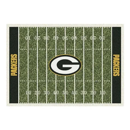 NFL Green Bay Packers Home Field Area Rug, 6x8