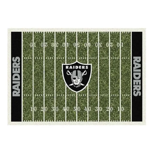 NFL Las Vegas Raiders Home Field Area Rug, 6x8