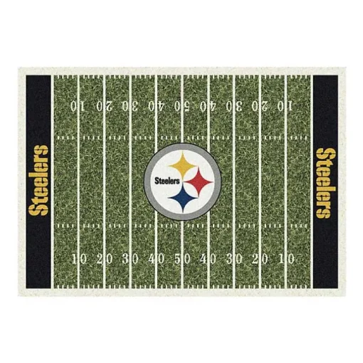 NFL Pittsburgh Steelers Home Field Area Rug, 6x8