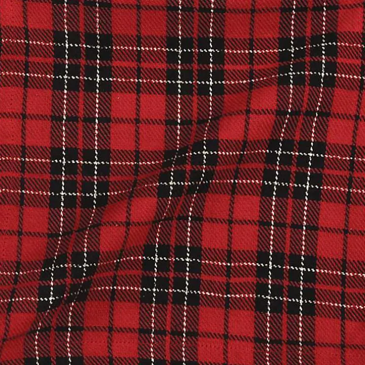 Nicholas Red Plaid Napkins, Set of 6