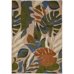 North Shore Botanical Outdoor Area Rug, 9x12