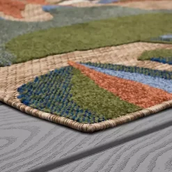 North Shore Botanical Outdoor Area Rug, 9x12