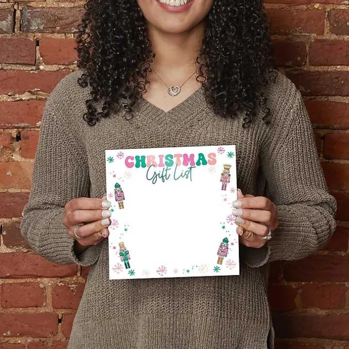 Nutcracker Christmas Gift List Dry Erase Board