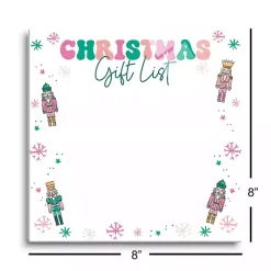 Nutcracker Christmas Gift List Dry Erase Board