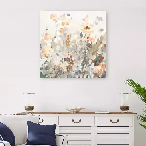 October Garden Canvas Art Print
