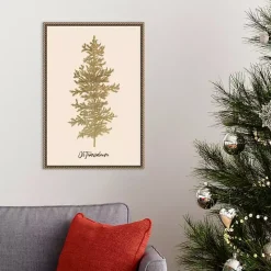 Oh Tannenbaum Framed Canvas Art Print