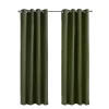 Olive Alpine Blackout Curtain Panel, 84 in.
