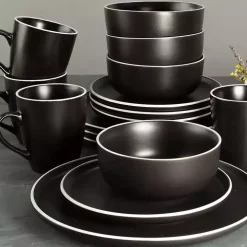 Onyx Eliza 16-pc. Dinnerware Set