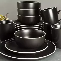 Onyx Eliza 16-pc. Dinnerware Set