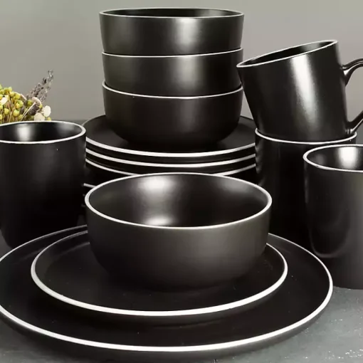 Onyx Eliza 16-pc. Dinnerware Set
