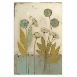 Orbloom Floral Encaustic Canvas Art Print