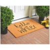 Outdoor Hello Winter Christmas Doormat