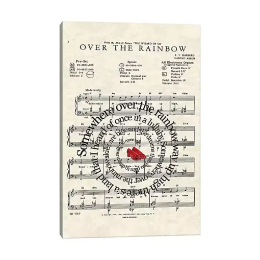 Over the Rainbow Canvas Art Print