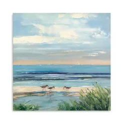 Paradise Beach Canvas Art Print, 20x20 in.