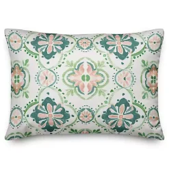 Pastel Medallions Outdoor Accent Pillow