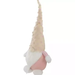 Pastel Pink Polka Dot Hat Gnome