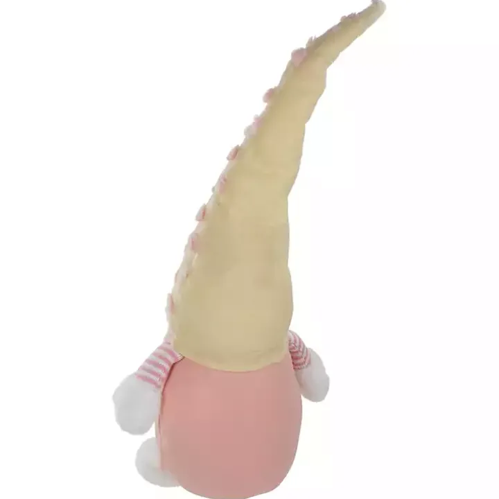 Pastel Pink Polka Dot Hat Gnome