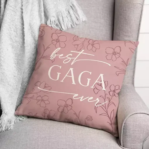 Personalized Best Ever Outdoor Pillow