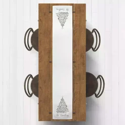 Personalized Christmas Words Table Runner, 72 in.