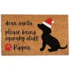Personalized Dear Santa Bring Toys Doormat