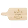 Personalized Easter Cross Maple Serving Board