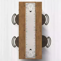 Personalized Family Snowman Table Runner, 90 in.