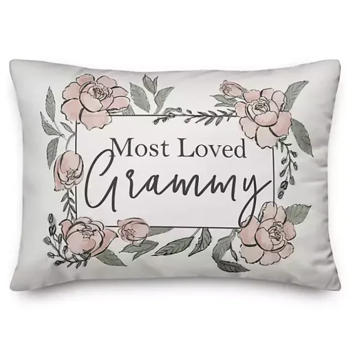 Personalized Most Loved Outdoor Lumbar Pillow