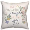 Personalized My Favorite People Pillow