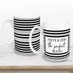 Personalized Perfect Blend Mugs, Set of 2