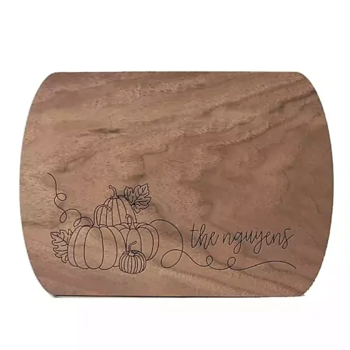 Personalized Pumpkin Patch Cutting Board