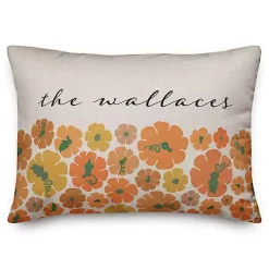 Personalized Pumpkins Indoor/Outdoor Pillow