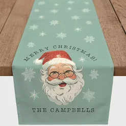 Personalized Retro Santa Table Runner, 90 in.