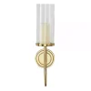 Pierre Polished Gold Stem Sconce