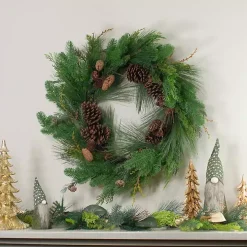 Pinecones and Cedar Leaves Wreath