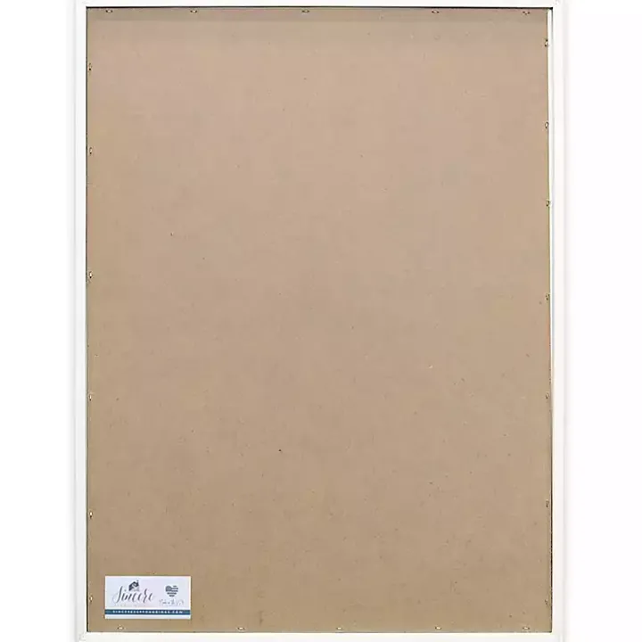 Pink Snowy Merry Christmas Framed Wall Plaque